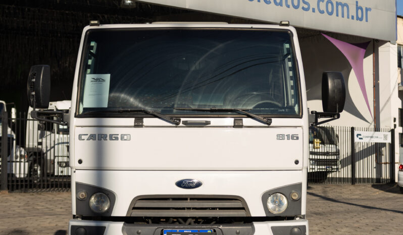 Ford Cargo 816 – Ano: 2015 – Carroceria cheio