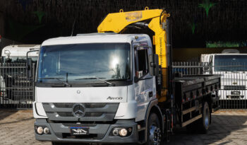 Mercedes-Benz Atego 1719 – Ano: 2019 – Carroceria e Munck