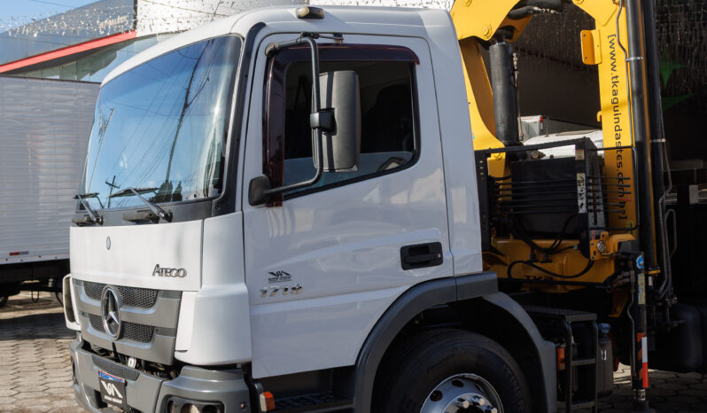 Mercedes-Benz Atego 1719 – Ano: 2019 – Carroceria e Munck cheio