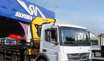 Mercedes-Benz Atego 1719 – Ano: 2019 – Carroceria e Munck cheio